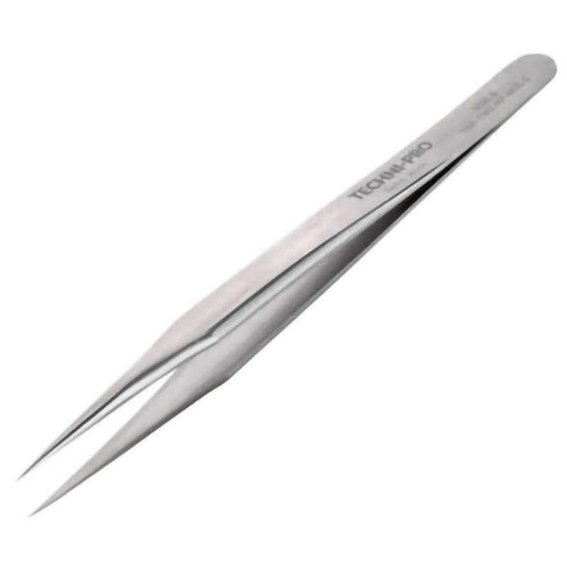 Mini Tweezers, Style M5E, SS, Very Fine, Sharp, 3.1"